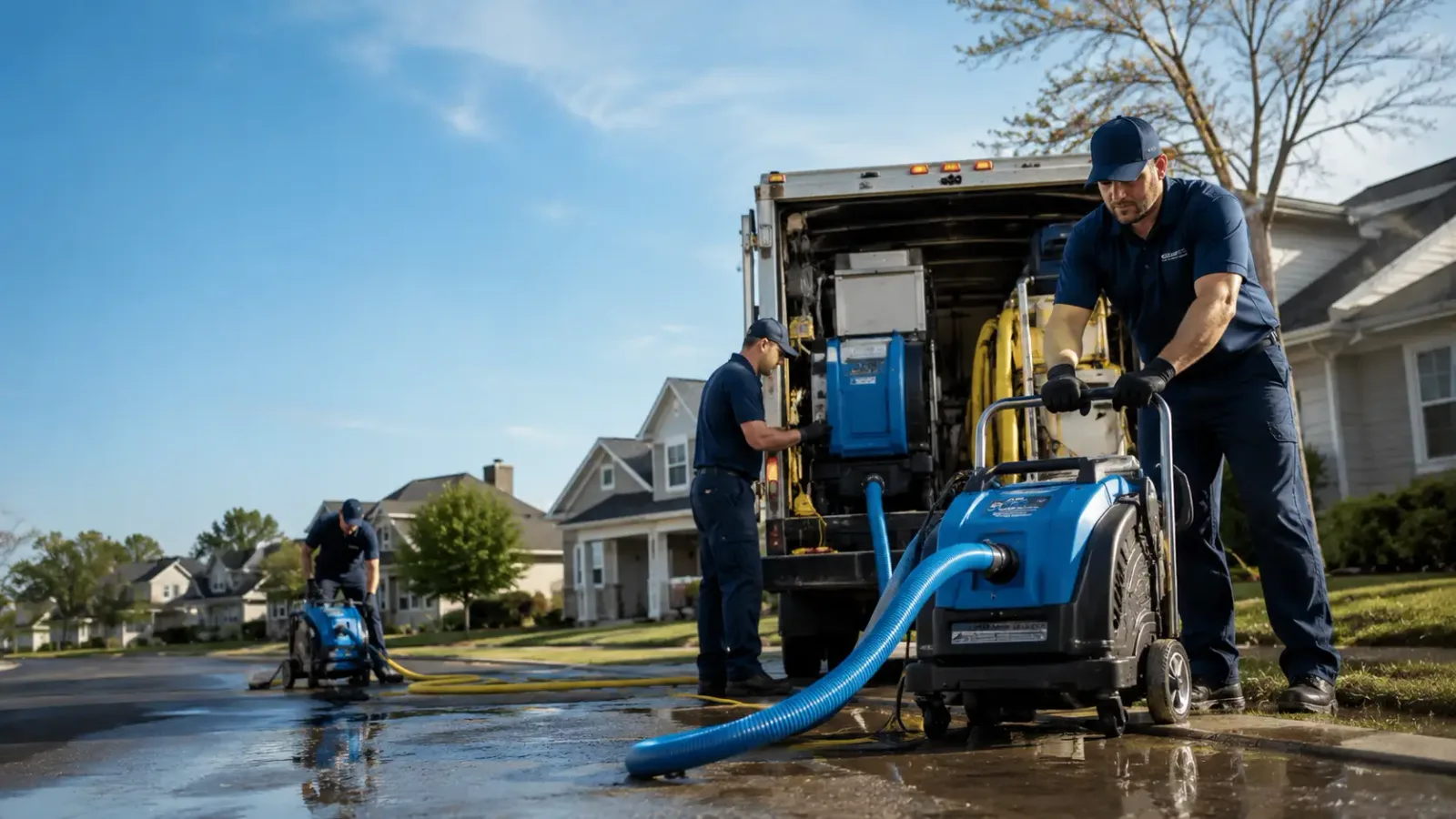 Flood Damage Cleanup in Clear Lake, WI